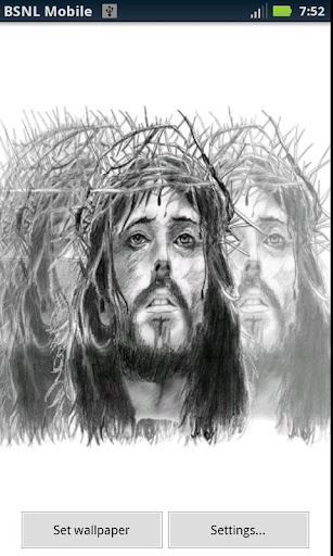 Vibrant Jesus Live Wallpaper