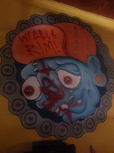 Mural at the Wiggle Room