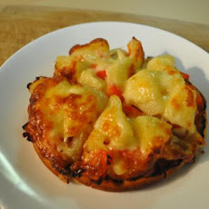 Canadian Bacon Boboli Pizza