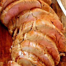 Roasted Pork Tenderloin with Butternut Squash Mash and Tarragon Gravy