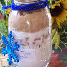 Raisin Butterscotch Chip Cookies in a Jar Mix