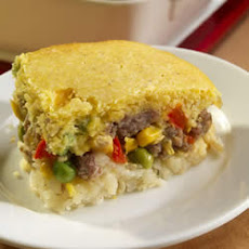Sausage Corn Bread Bake
