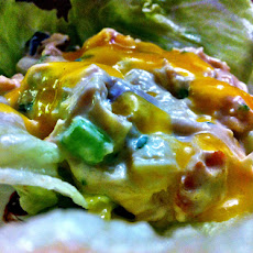 Mango Chicken Salad Lettuce Wraps