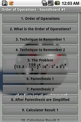 Math Tutoring Lessons 1