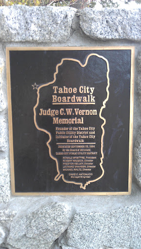 Tahoe City Memorial Boardwalk 
