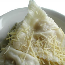 Homemade Rosemary Chicken Ravioli