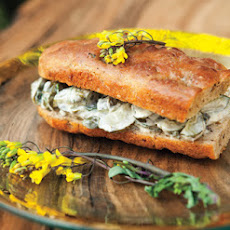 Roasted Cucumber Sandwiches