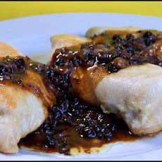 Chicken With Ale and Juniper Berries