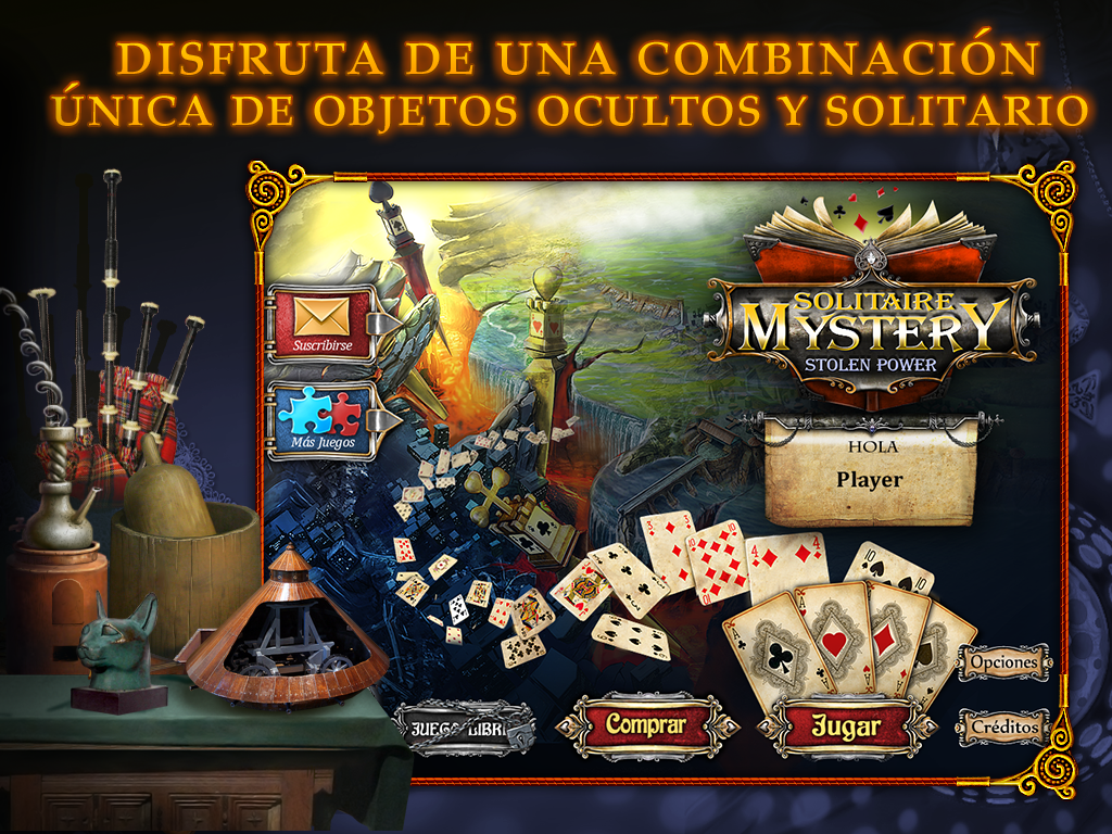 Android application Solitaire Mystery HD (Full) screenshort