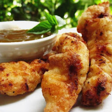 Chicken Fingers With Lemon Dip