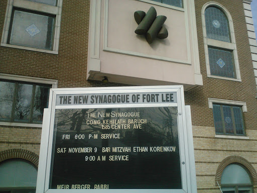 The New Synagogue of Fort Lee