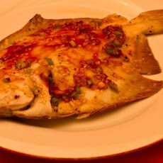 Flounder Fillets Grilled in Foil With an Asian Touch