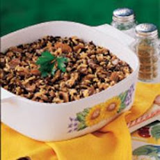 Mushroom Wild Rice Bake