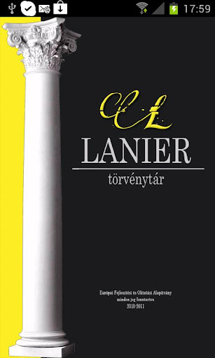 Lanier PRO - Törvénytár