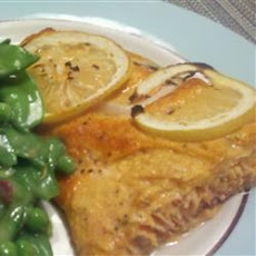 Salmon with Harissa
