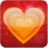 Valentines Day Hearts mobile app icon