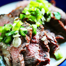 Grilled Tri-Tip Steak with Bell Pepper Salsa