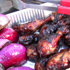 Grilled BBQ Chicken Legs