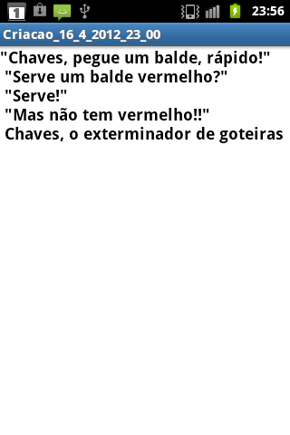 Frases do Chaves