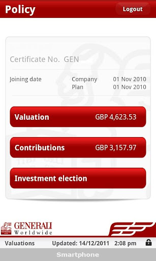 Generali Worldwide Valuations