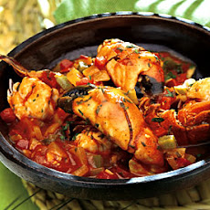 Lobster and Stone Crab Enchilado