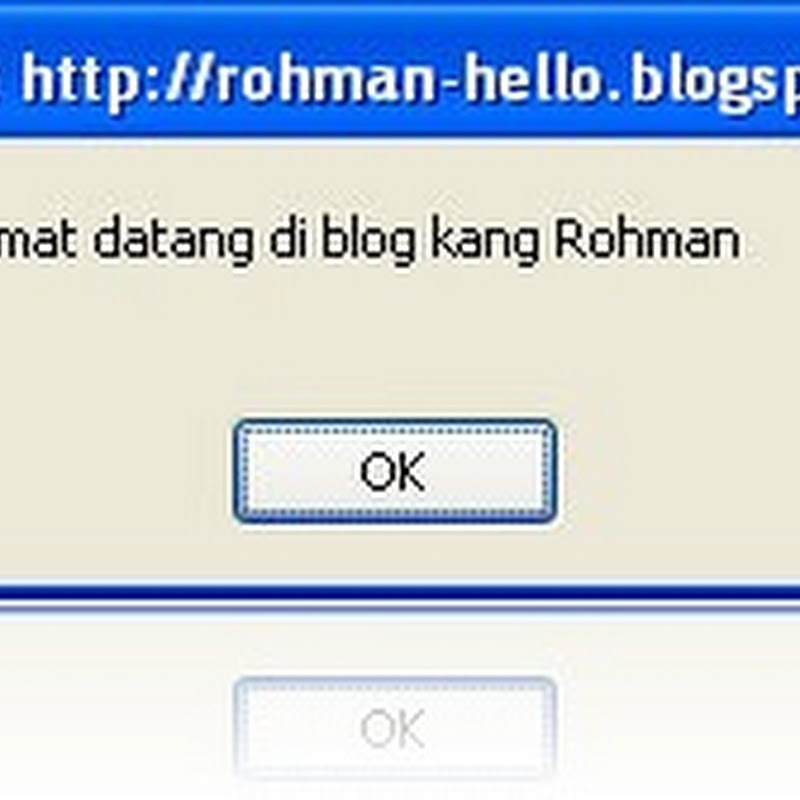 Pasang Skrip Alert Di Blog thumbnail