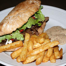 Gourmet Steak Sandwich W/ Chips