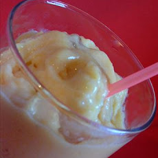 Peach, Soy, and Almond Smoothie