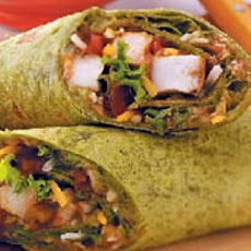Guacamole Chicken Wraps