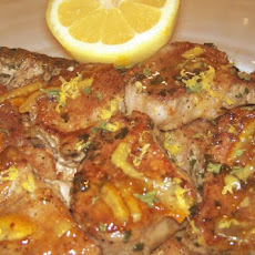 Lemon Marmalade Pork Chops