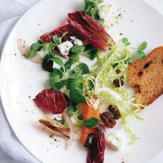 Radicchio Salad with Oranges and Olives