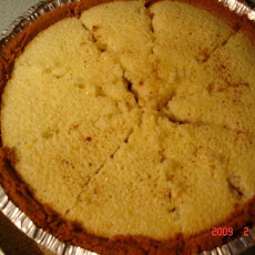 Buttermilk Pie With Gingersnap Crumb Crust