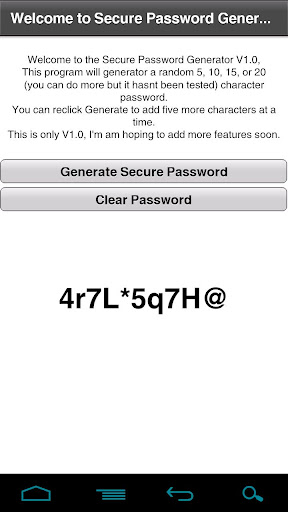 【免費生產應用App】Secure Password Generator OLD-APP點子