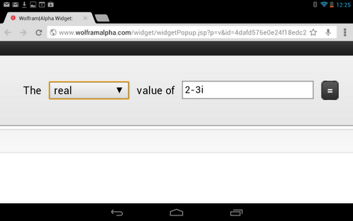 Complex Number Calculator