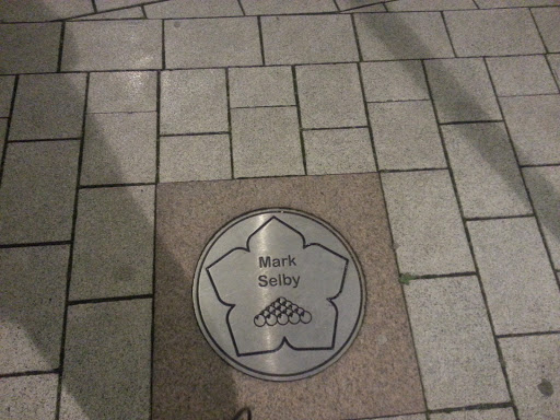 Mark Selby Plaque