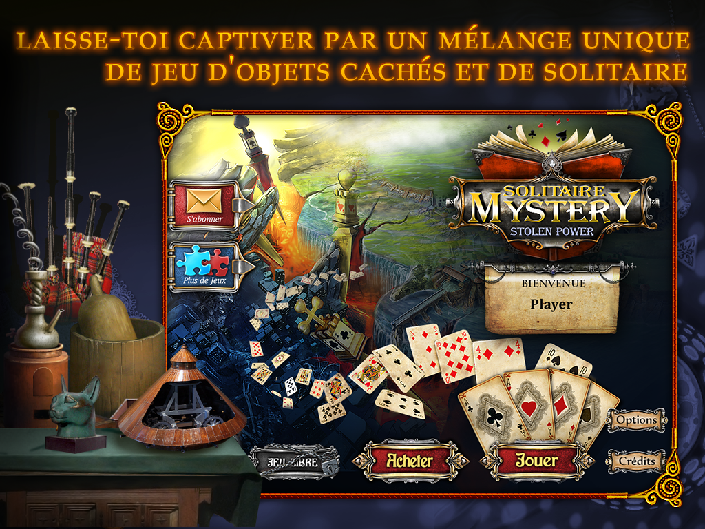 Android application Solitaire Mystery HD (Full) screenshort