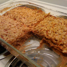 Mexican Layered Casserole Vegan(3.5 Points)
