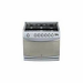 Estufas Horno Parrilla Ge 30 Blancaa Inox