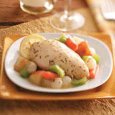 Lemon Chicken Breasts with Veggies Recipe