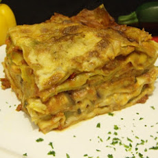 Zucchini Eggplant (Aubergine) Low-Carb Lasagna