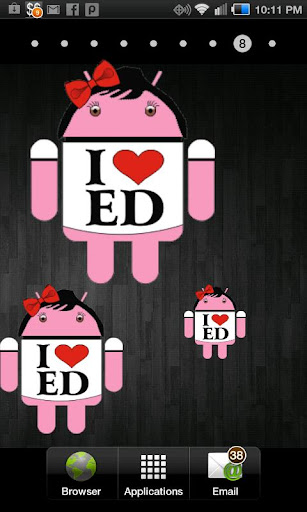 Droid I Love Ed doo-dad