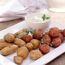 Potatoes with Mint Mayonnaise