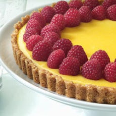 Creamy Lemon Tart with Nut Crust