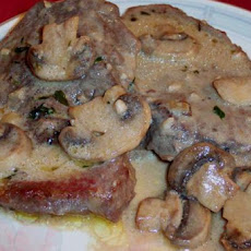 Beef Tenderloin Steak With Mushrooms and Madeira