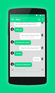 How to download EvolveSMS Theme Green Rounds 5.5.2 unlimited apk for laptop