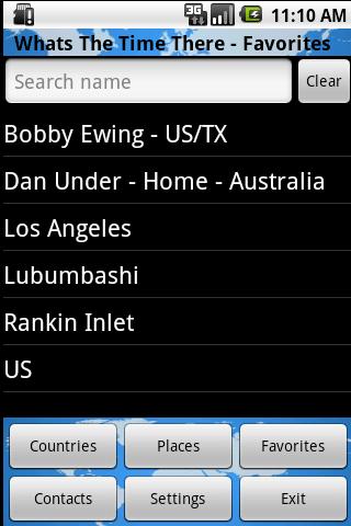 Phone World Clock and Timezone