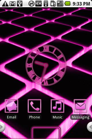 Glow Theme Pink HD