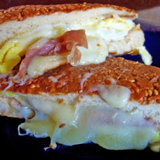 Prosciutto and Egg Panini