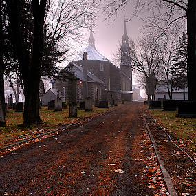 Back-door by Luc Belisle - City,  Street & Park  Vistas