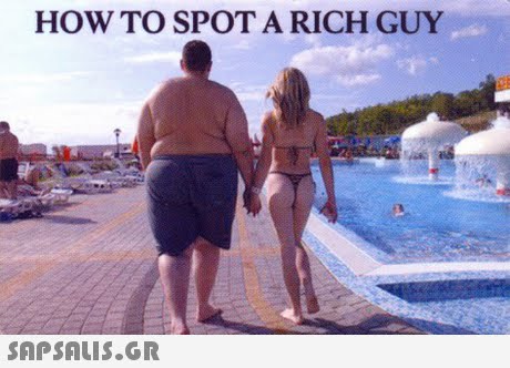 HOW TO SPOT A RICH GUY 